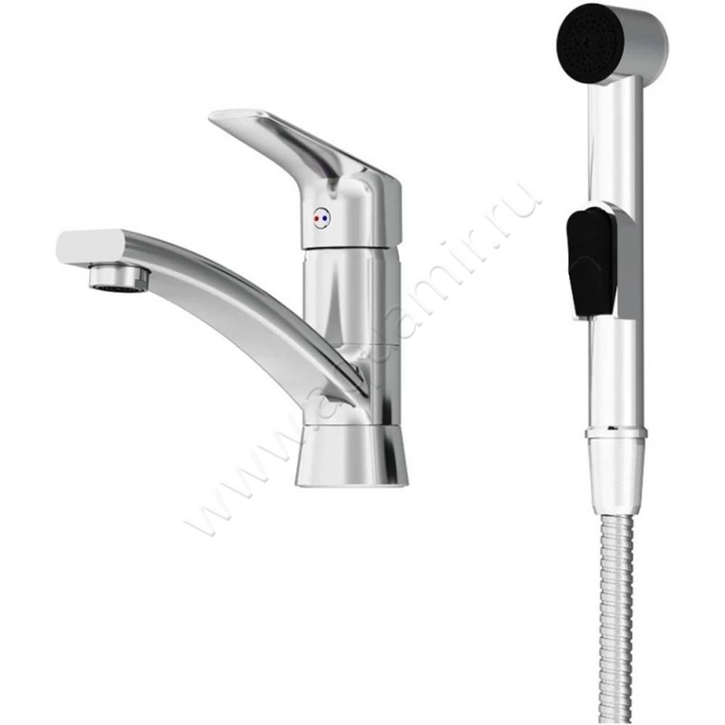 Смеситель Damixa Jupiter хром 770230001 в интерьере