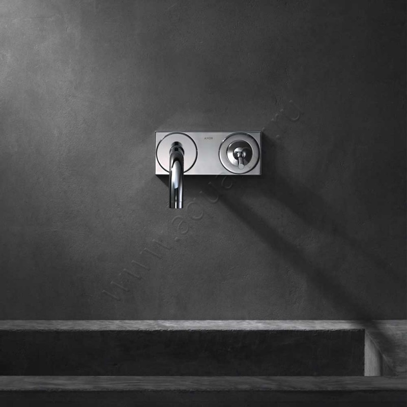 Смеситель для раковины Hansgrohe Axor Uno 38115000 в интерьере