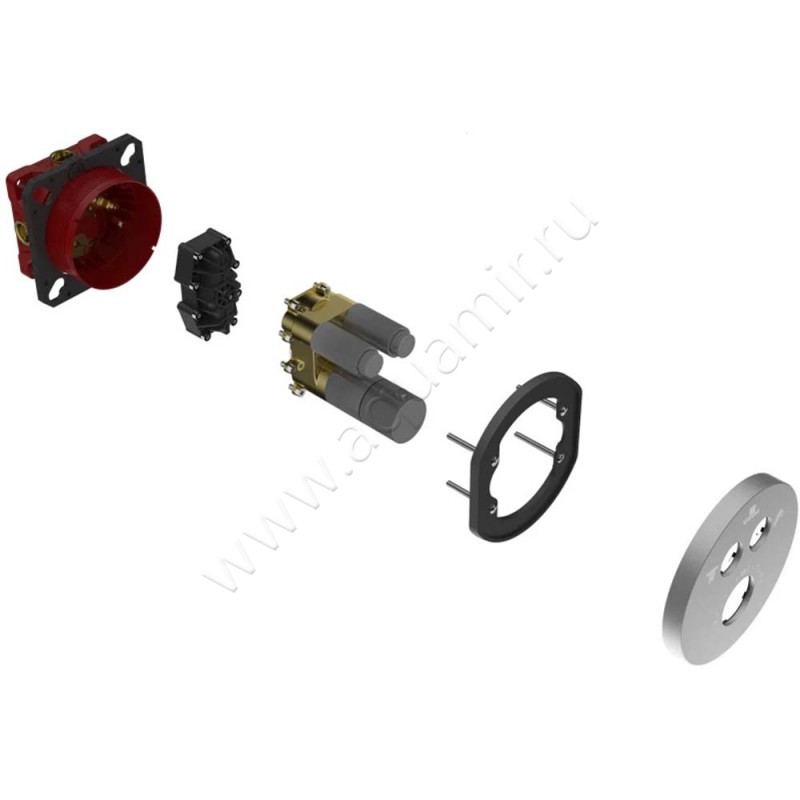 Смеситель Vincea сталь VSCV322TMGM в интерьере