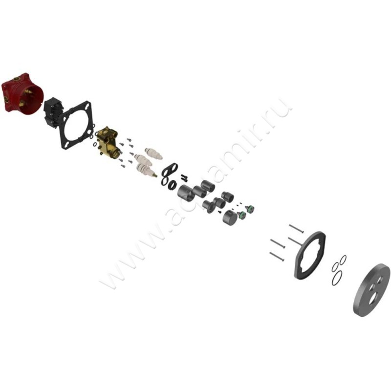 Смеситель Vincea сталь VSCV322TMGM в интерьере