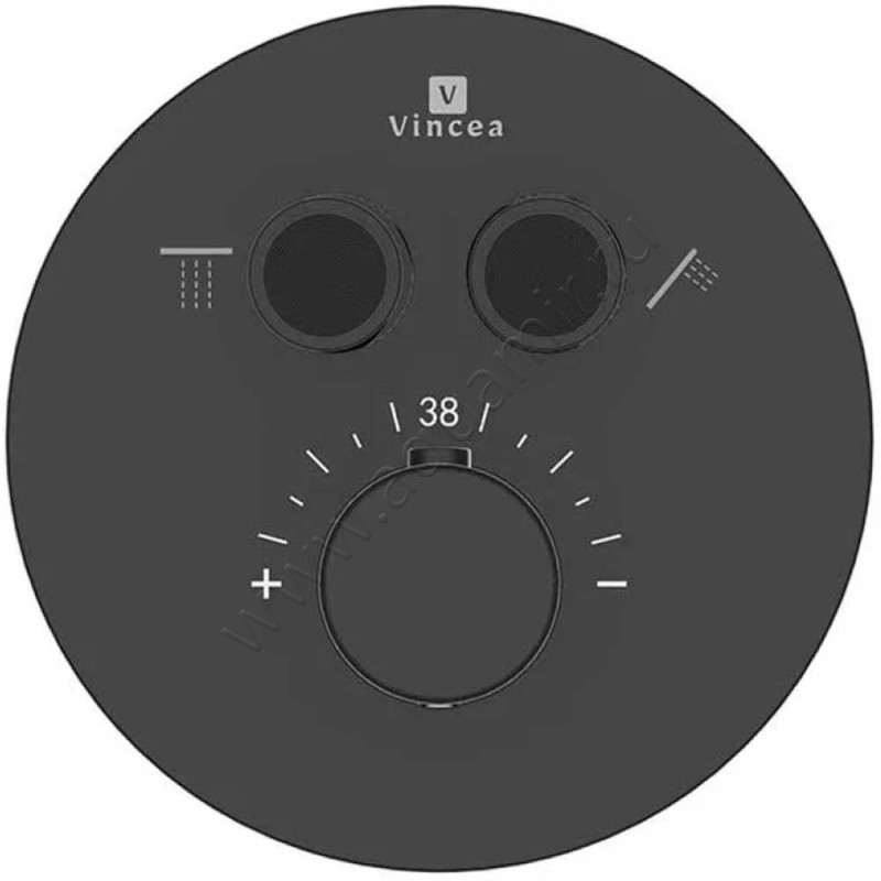 Смеситель Vincea черный матовый VSCV322TMMB в интерьере