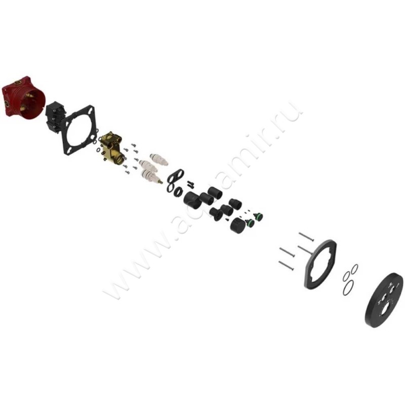 Смеситель Vincea черный матовый VSCV322TMMB в интерьере