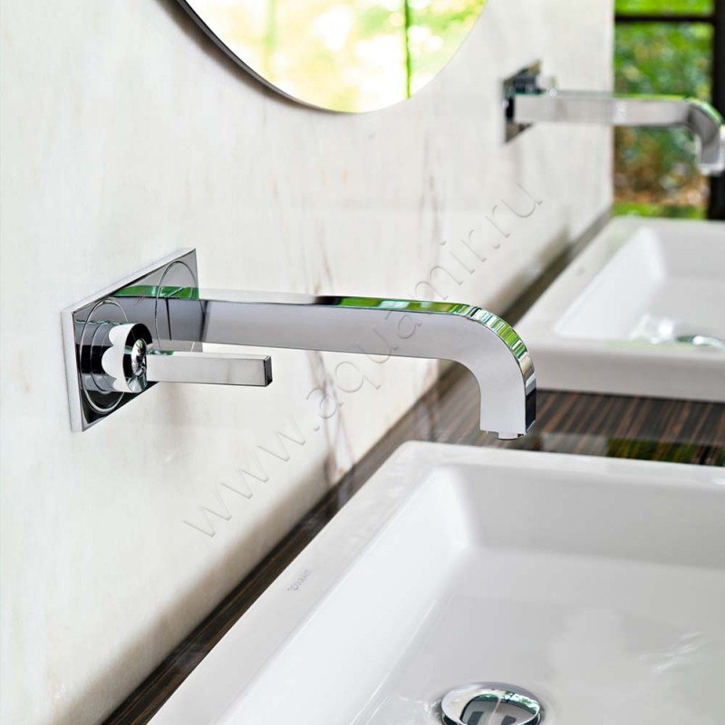 Смеситель для раковины Hansgrohe Axor Citterio 39115000 в интерьере