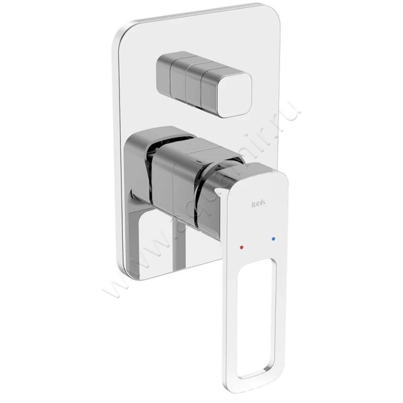 Смеситель для ванны Iddis Slide хром SLISB00I67 в интерьере