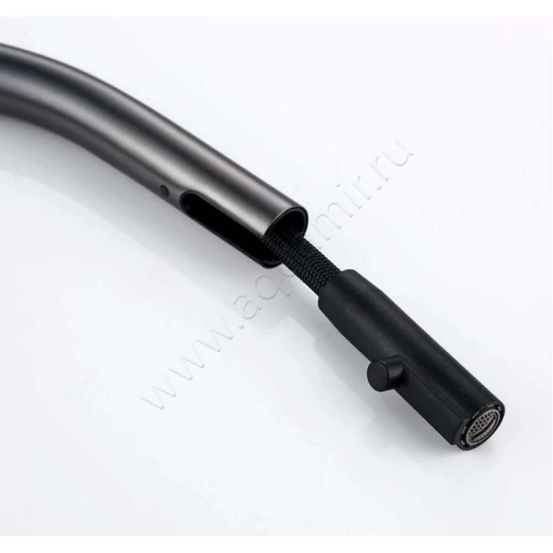 Смеситель для кухни Fashun хром A6057 в интерьере