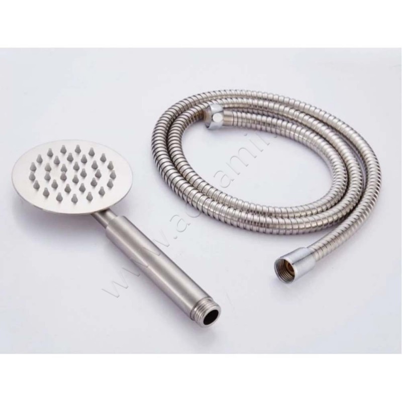 Смеситель для ванны Fashun с душем, с длинным изливом A52219 в интерьере