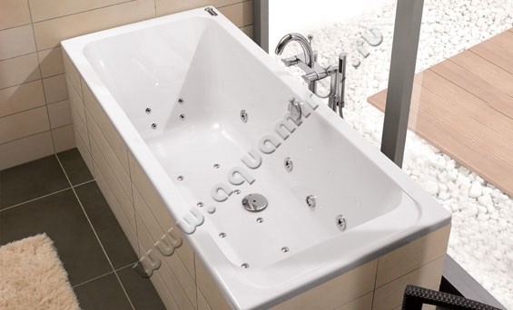 Акриловая ванна Villeroy & Boch Architectura 180x80 UBA180ARA2V01 в интерьере