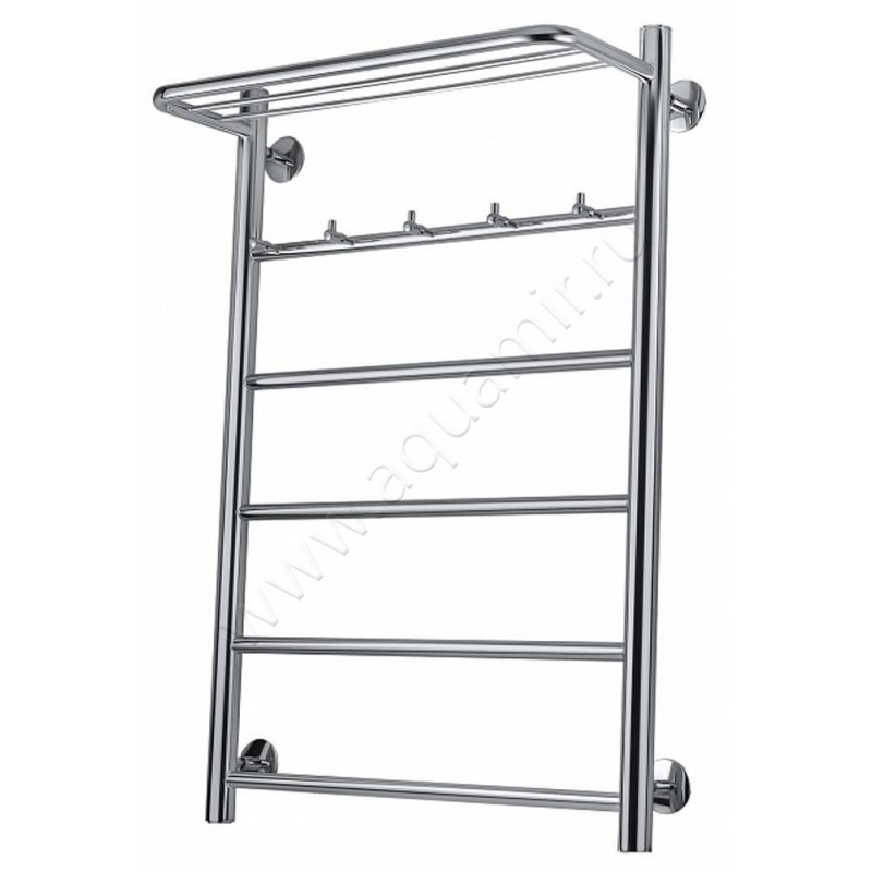 Полотенцесушитель электрический Secado Триада 1 80x50, хром, R 4603759409665 в интерьере