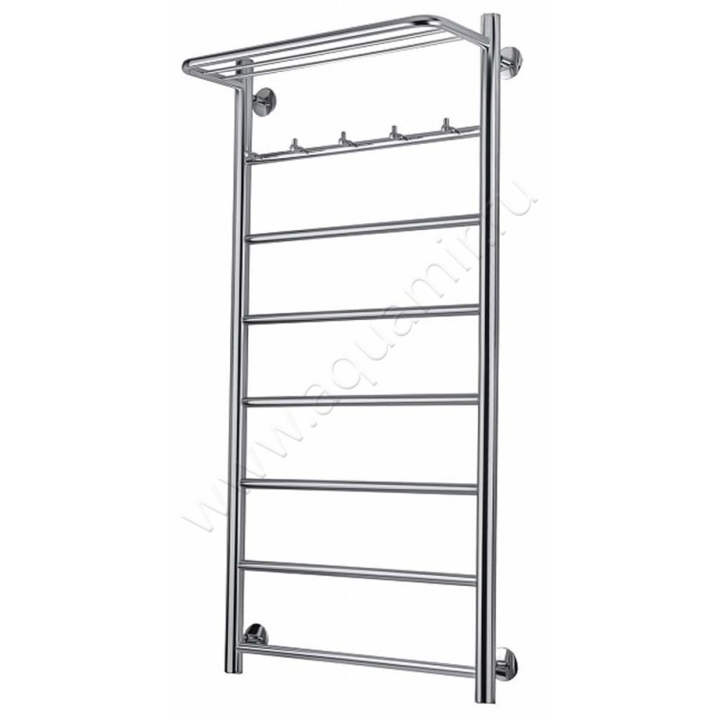 Полотенцесушитель электрический Secado Триада 1 100x60, хром, R 4603777448943 в интерьере