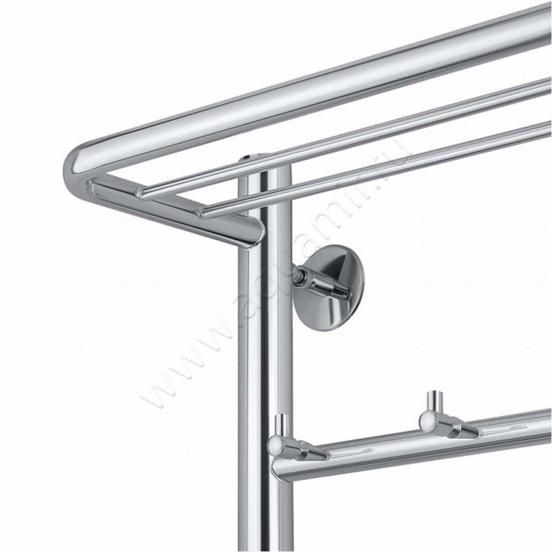 Полотенцесушитель электрический Secado Триада 1 100x60, хром, R 4603777448943 в интерьере