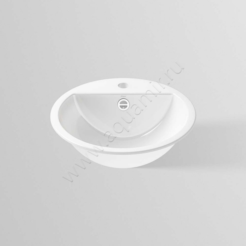 Раковина встраиваемая сверху на столешницу Alape EB.S 45 см 2406000000 в интерьере