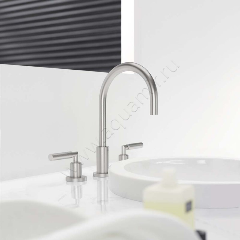 Смеситель для раковины Dornbracht TARA белый 2071088210 в интерьере