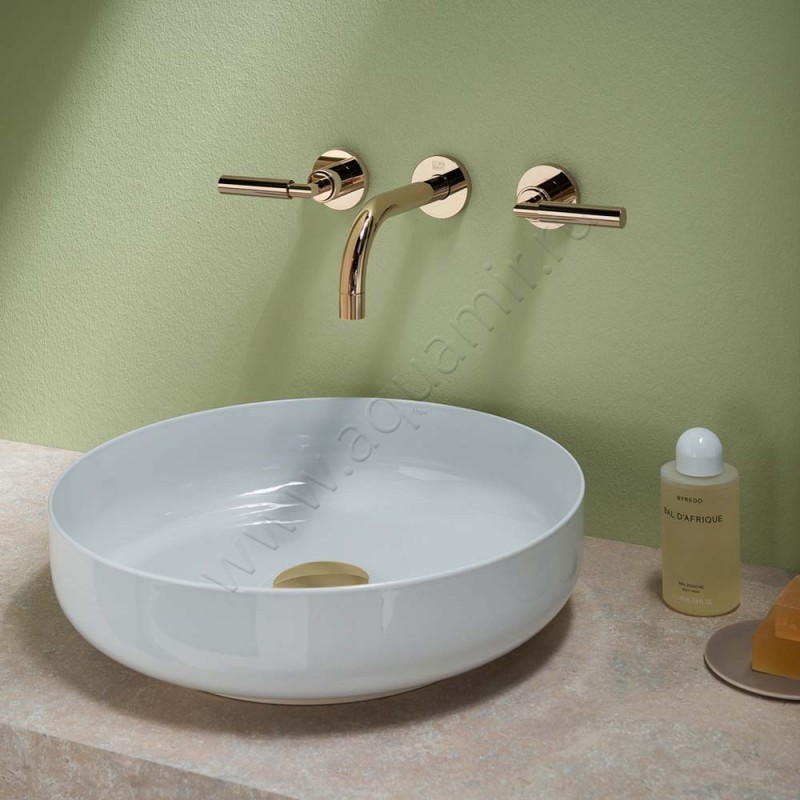 Смеситель для раковины Dornbracht TARA платина 3670788208 в интерьере