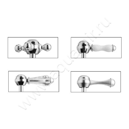 Смеситель для раковины Bandini Antica золото 540920ORO в интерьере