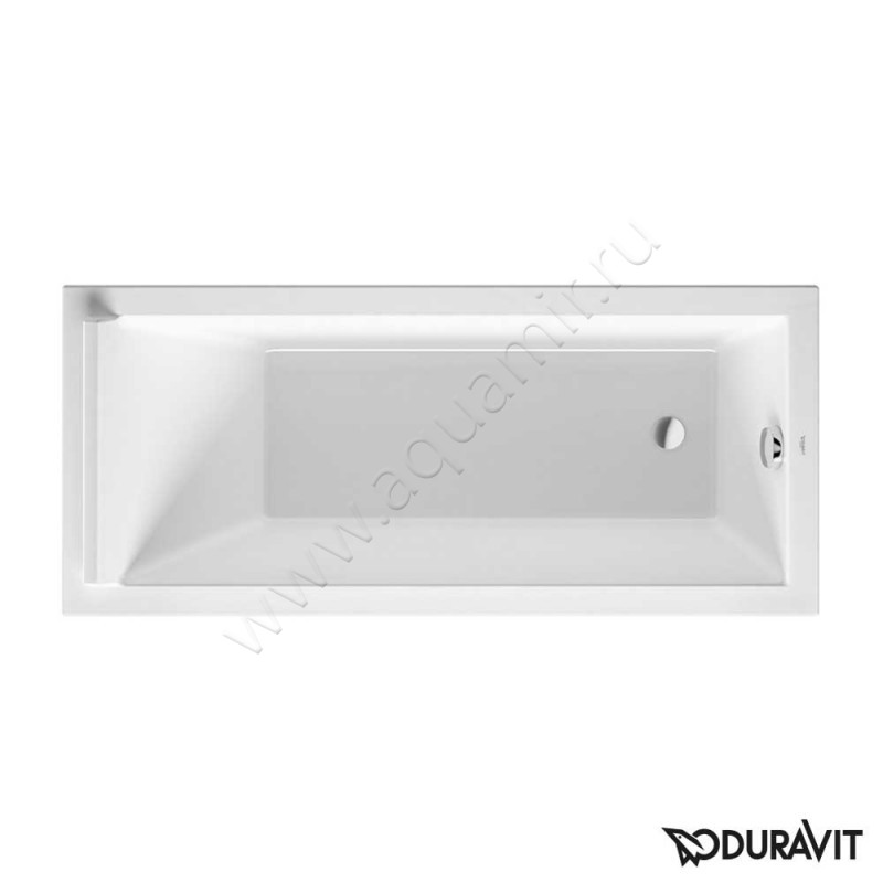 Акриловая ванна Duravit Starck 160x70 700333000000000 в интерьере