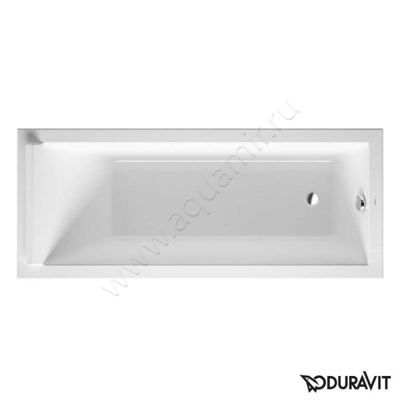 Акриловая ванна Duravit Starck 170x70 700334000000000 в интерьере