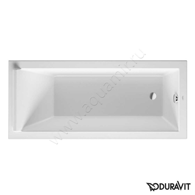 Ванна акриловая Duravit Starck 170x75 700335000000000 в интерьере