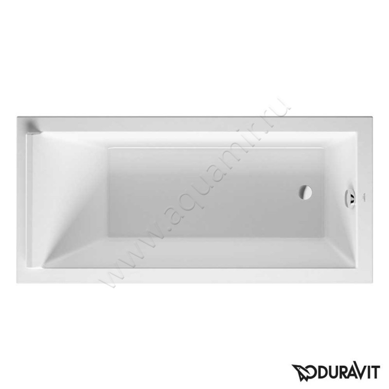 Ванна акриловая Duravit Starck 170x80 700336000000000 в интерьере