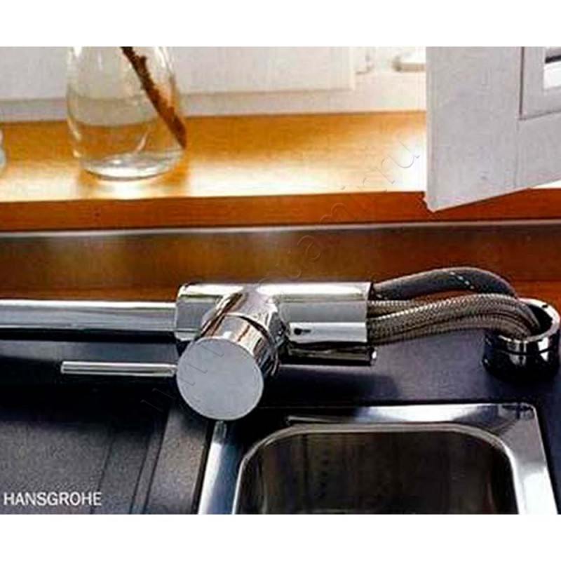 Смеситель для кухни под окно Hansgrohe Talis M52 хром 14872000 в интерьере