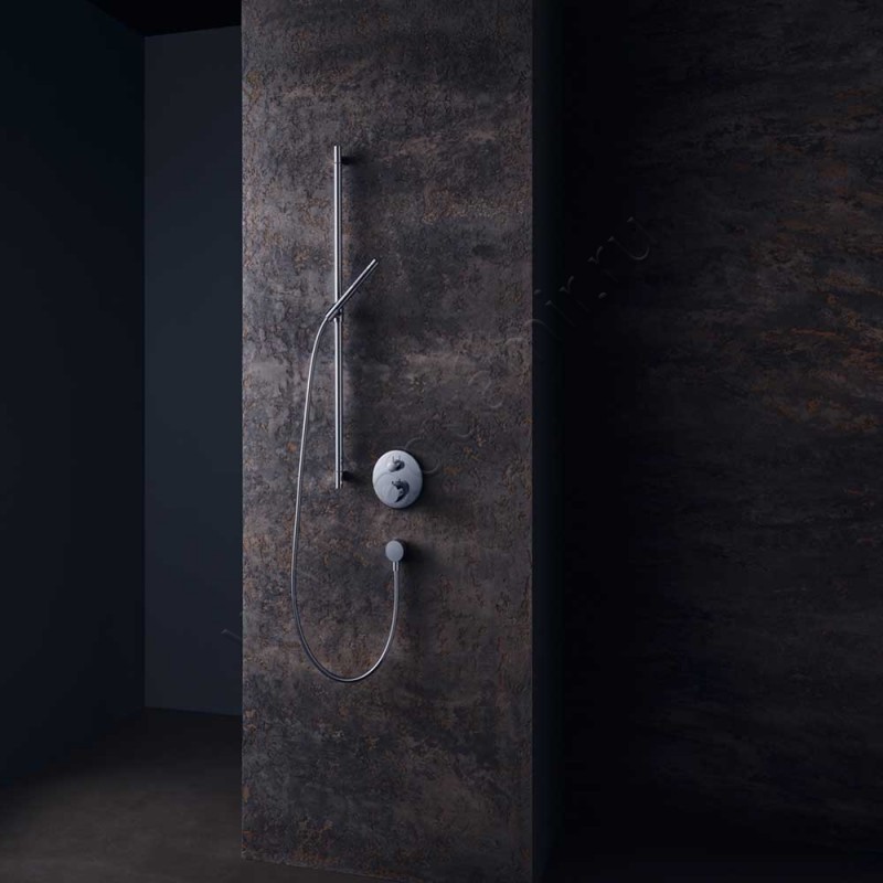 Термостатический смеситель для душа Hansgrohe Axor Starck хром 10700000 в интерьере