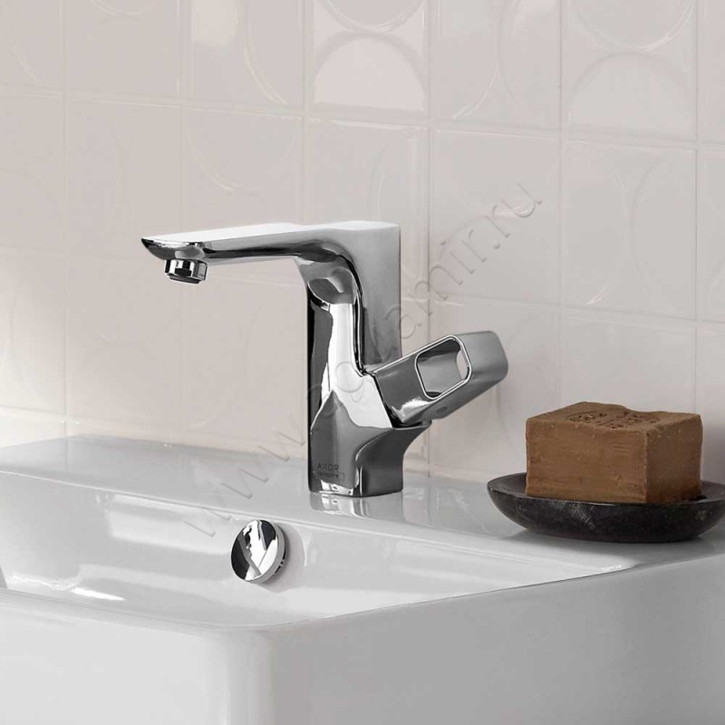 Смеситель для раковины Hansgrohe Axor Urquiola 11020000 в интерьере