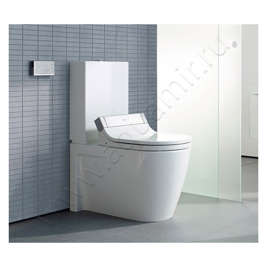 Унитаз напольный Duravit STARCK 2 72,5 см, белый, с покрытием 21290900001 в интерьере