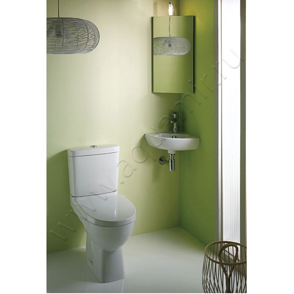 Унитаз напольный Jacob Delafon ODEON UP 67 см, белый 4956CK00 в интерьере