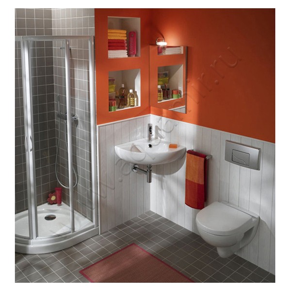 Унитаз подвесной Jacob Delafon ODEON UP E470500 в интерьере