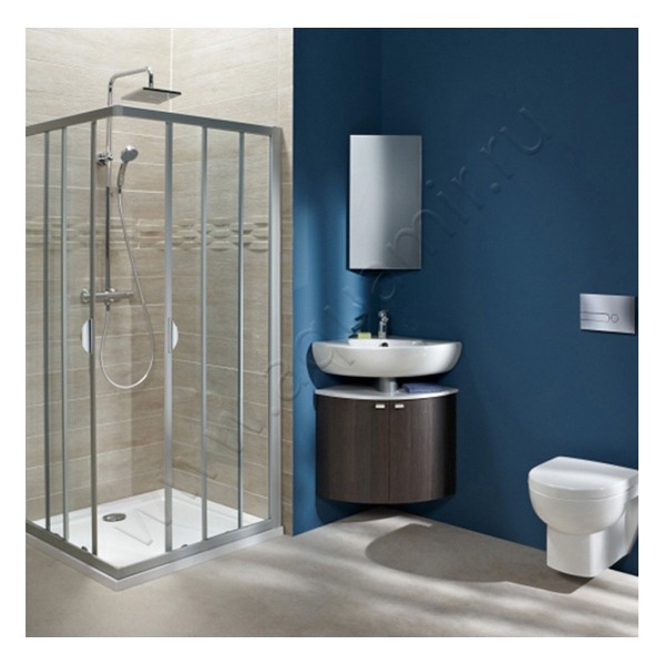 Унитаз подвесной Jacob Delafon ODEON UP 54 см, белый E476400 в интерьере