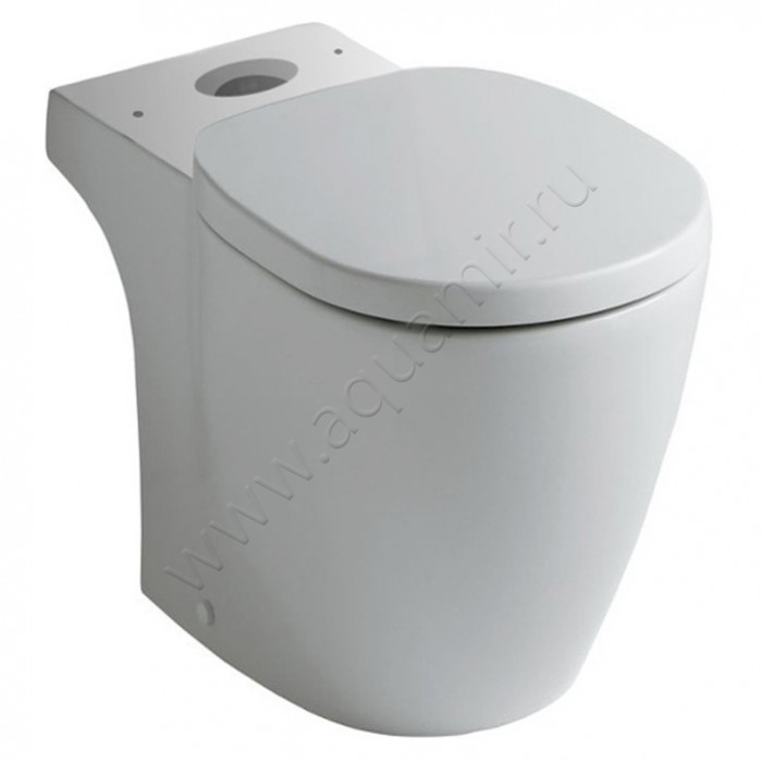 Унитаз напольный Ideal Standard CONNECT 66,5 см, белый E781801 в интерьере