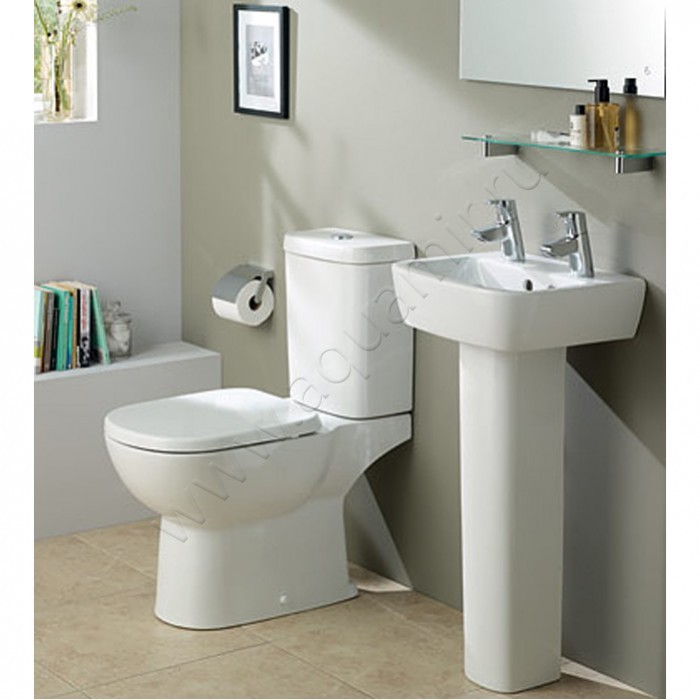 Унитаз напольный Ideal Standard TEMPO 66,5 см, белый T331201 в интерьере