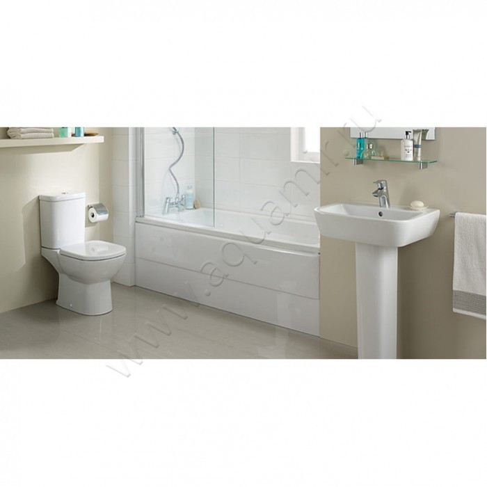 Унитаз напольный Ideal Standard TEMPO 66,5 см, белый T331201 в интерьере