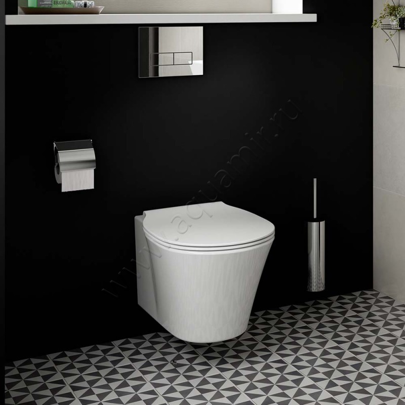 Унитаз подвесной Ideal Standard CONNECT AIR 54 см, белый E005401 в интерьере