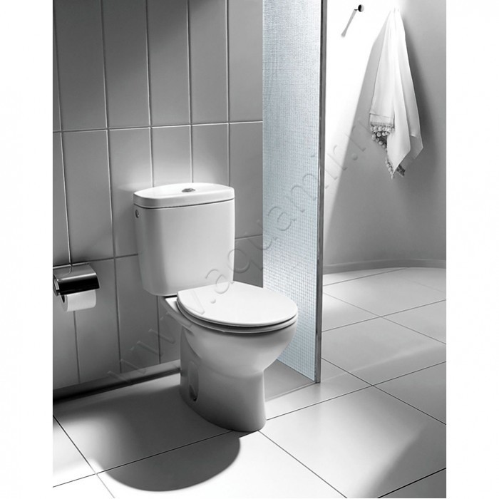Унитаз напольный Roca VICTORIA 66,5 см, белый 7342399000 в интерьере