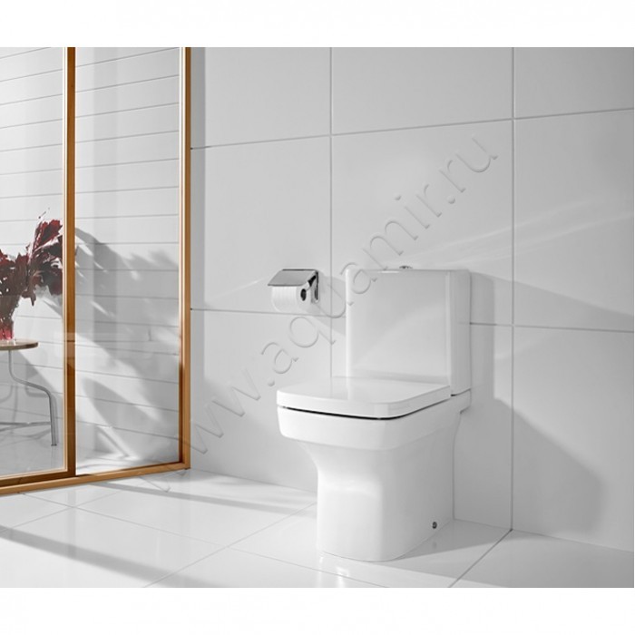 Унитаз напольный Roca Dama-N 734278W000 в интерьере