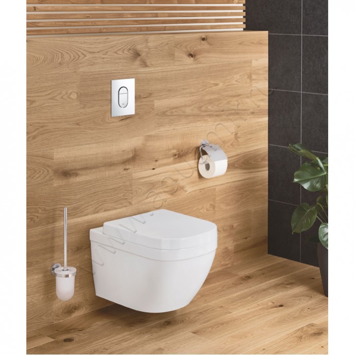 Унитаз подвесной Grohe EURO CERAMIC 54 см, белый 39328000 в интерьере