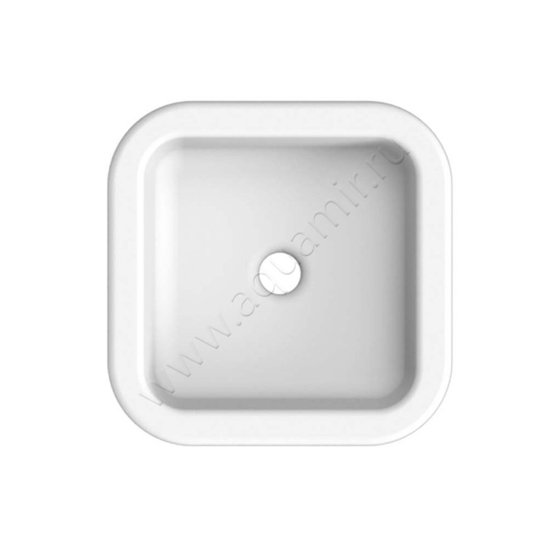 Раковина-чаша накладная Scarabeo Next 40,7 см 8306 в интерьере