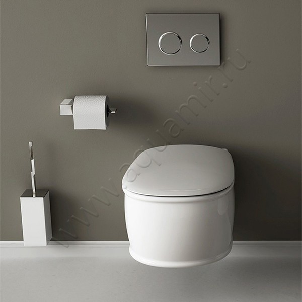 Крышка-сиденье ArtCeram AZULEY/ATELIER с микролифтом, белый AZA0010171 в интерьере