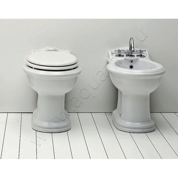 Унитаз приставной Azzurra Jubilaeum JUB100P в интерьере