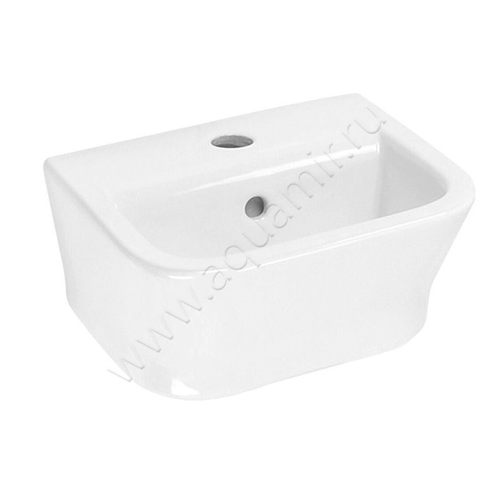 Рукомойник подвесной Roca The Gap 45 см 7327477000 в интерьере