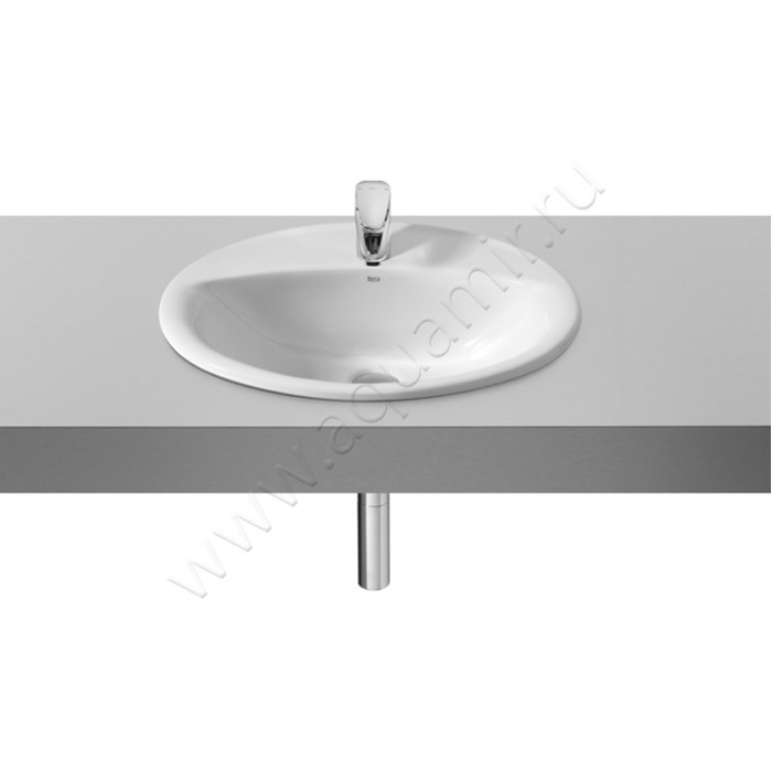 Раковина встраиваемая сверху на столешницу Roca Rodeo 52 см 7327866000 в интерьере