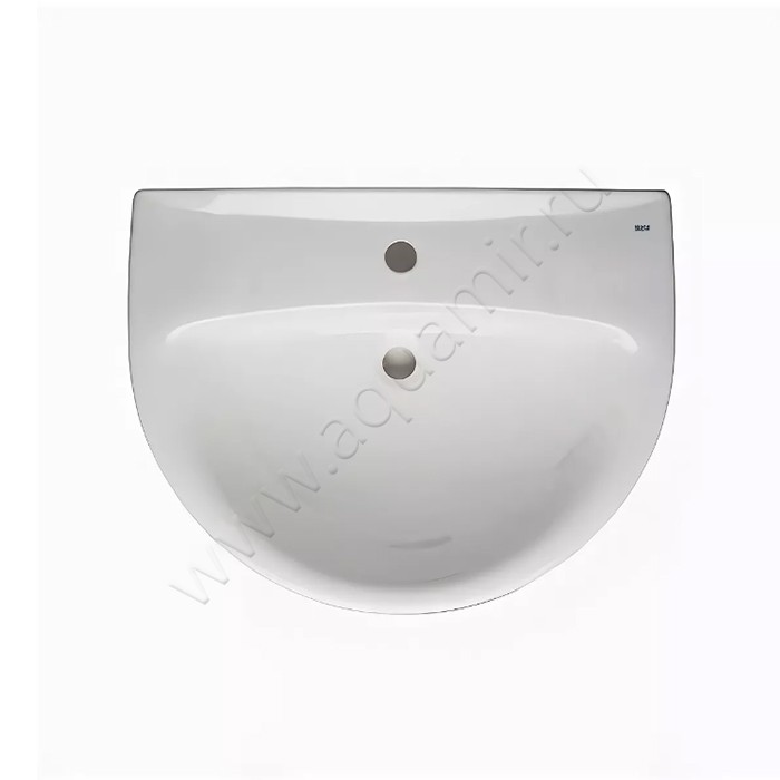 Раковина подвесная Roca Victoria 56 см 732739300Y в интерьере