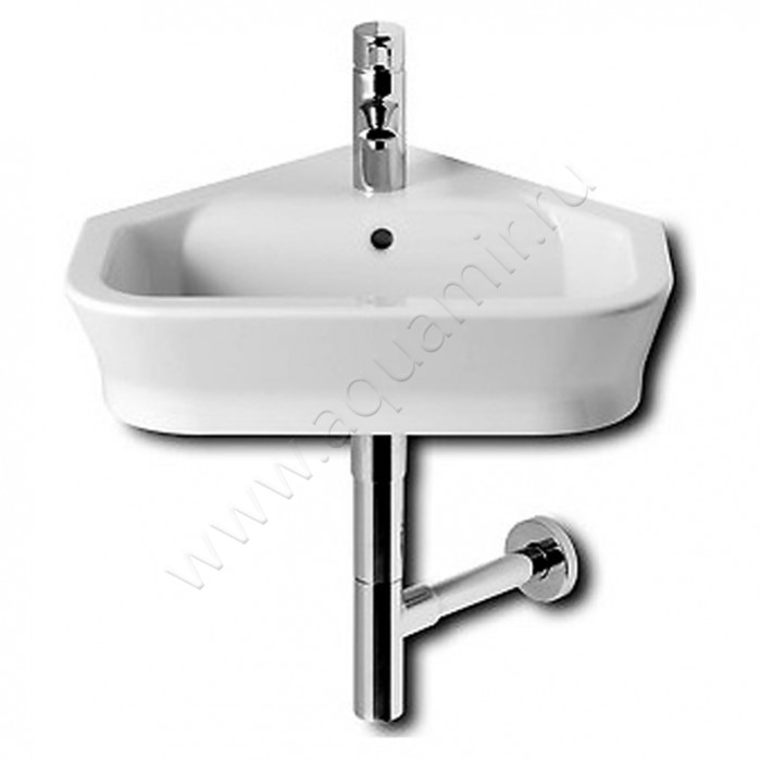 Рукомойник подвесной Roca The Gap 48 см 732747R000 в интерьере