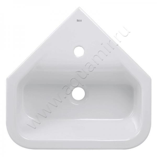 Рукомойник подвесной Roca The Gap 48 см 732747R000 в интерьере