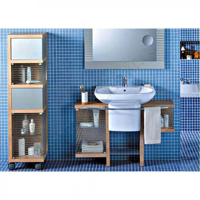 Раковина подвесная Roca Dama Senso 65 см 7327511000 в интерьере