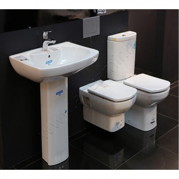 Раковина подвесная Roca Dama Senso 65 см 7327511000 в интерьере