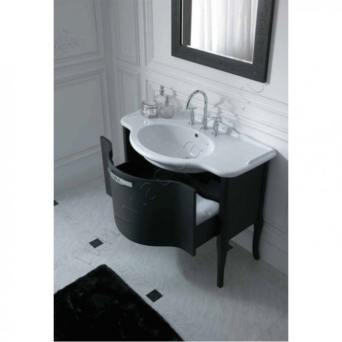 Раковина подвесная Globo Paestum 110 см PA022BI в интерьере