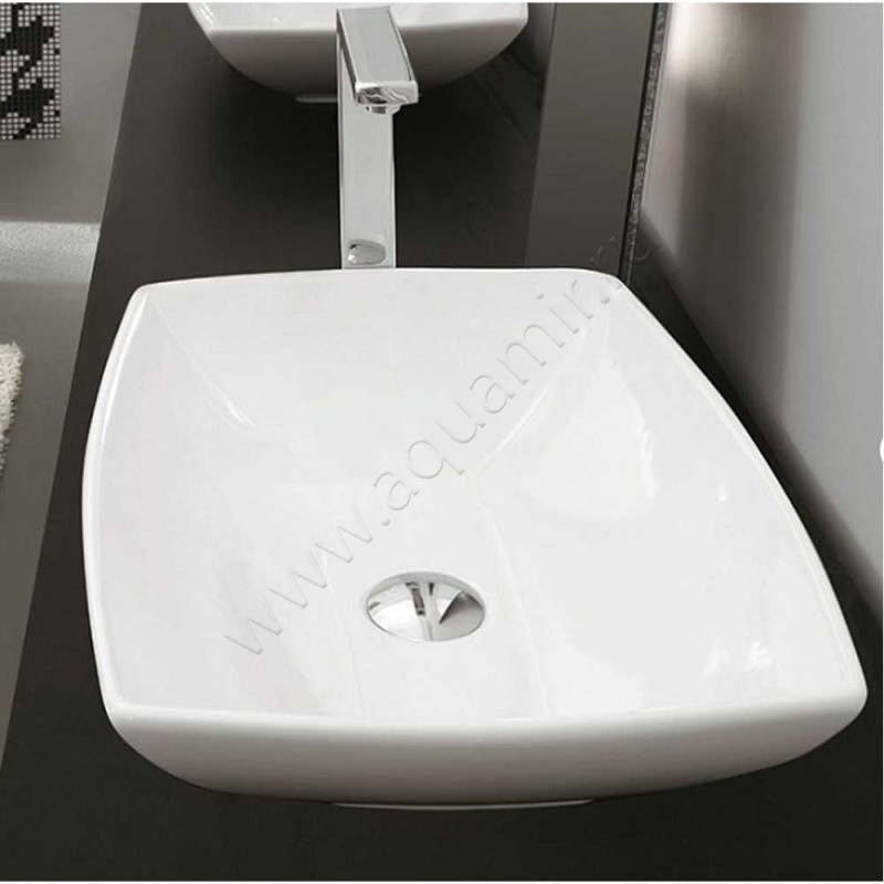 Раковина-чаша накладная ArtCeram JAZZ Bianco Lucido JZL0020100 в интерьере