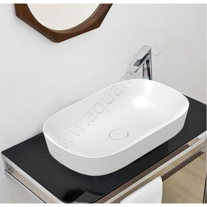 Раковина-чаша накладная ArtCeram GHOST Bianco Lucido GHL0020100 в интерьере