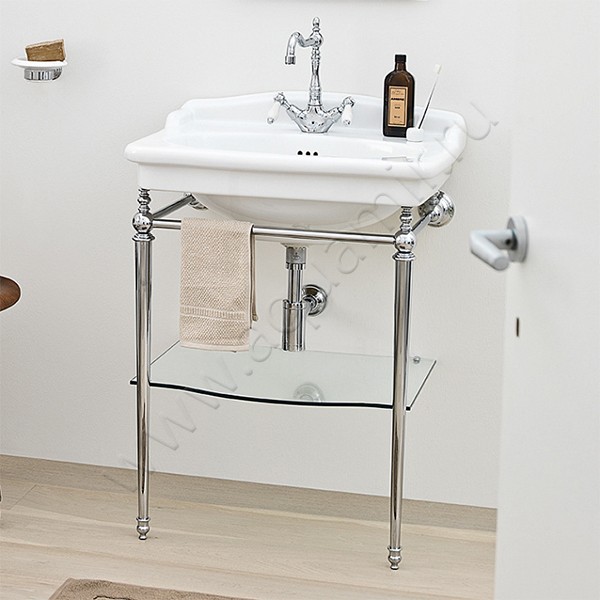 Раковина подвесная ArtCeram Hermitage Bianco Lucido HEL0020100 в интерьере